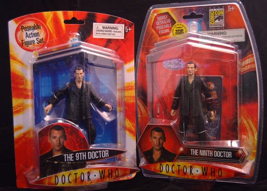 Comparing 9th Doctor Figures