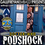 Doctor Who: Podshock Cover Art Style D25