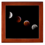 Winter Solstice Lunar Eclipse Framed Print